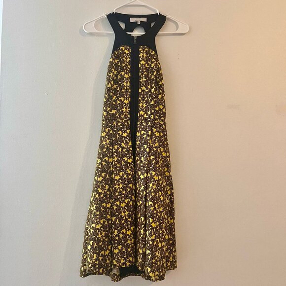 Robert Rodriguez Filigree Print Dress Sz 2 - Picture 3 of 5